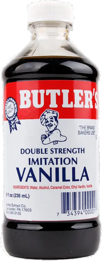 Butleru0027s Dble Strength Imitation Vanilla Png Extract