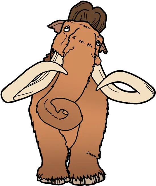 Sid The Sloth Png Sid Manny Manny Ice Age 1056242 Cartoon Ice Age Mammoth Sloth Png