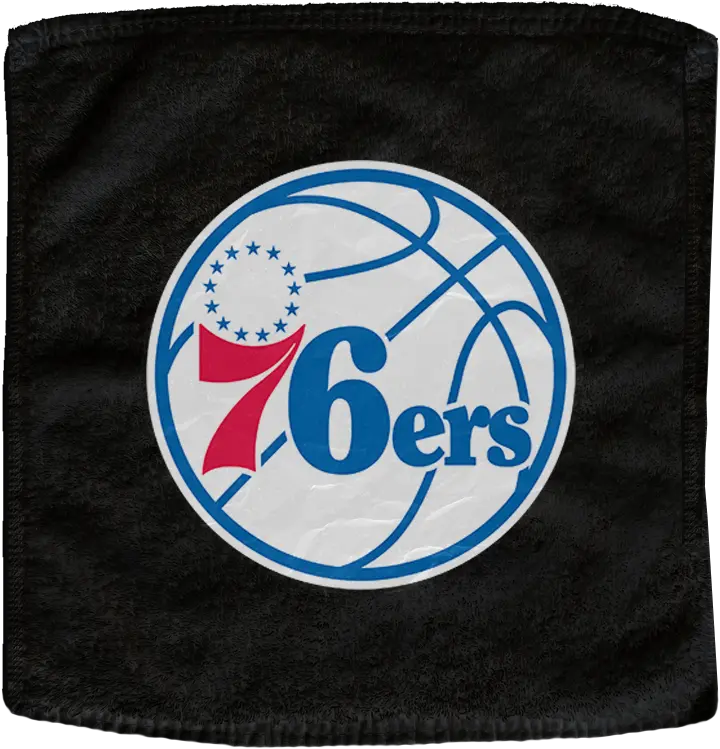 Philadelphia 76ers Custom Nba Basketball Rally Towel Circle Png 76ers Png
