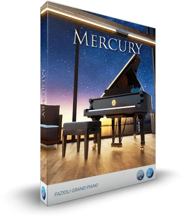 Mercury Iconic Fazioli Grand Piano Kontakt Instrument Wavesfactory Mercury V1 Kontakt Png Grand Piano Png