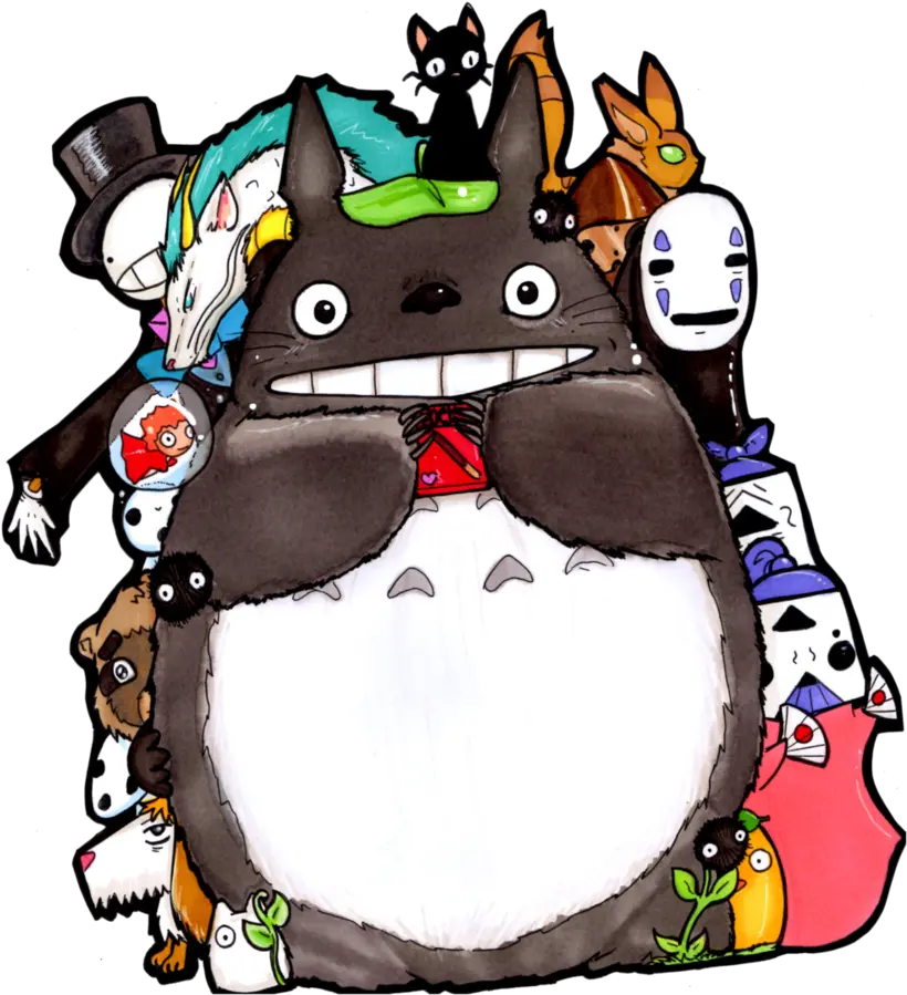 The Best Free Totoro Clipart Images Download From 18 Totoro Png Totoro Png