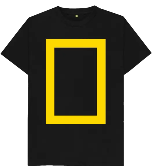 National Geographic Frame T Short Sleeve Png National Geographic Logo Png