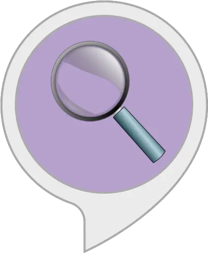 Amazoncom Mystery Game Alexa Skills Loupe Png Lupa Icon