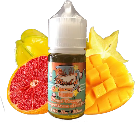 Bmf Salts Blood Orange Mangosteen 30ml Vape Juice Blood Orange Mango Vape Juice Png Vape Cloud Png