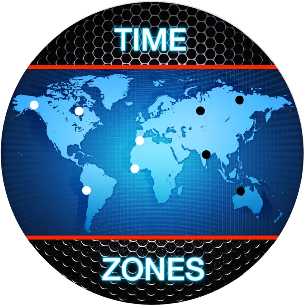 U200etime Zones Red White World Map Png Zones Icon