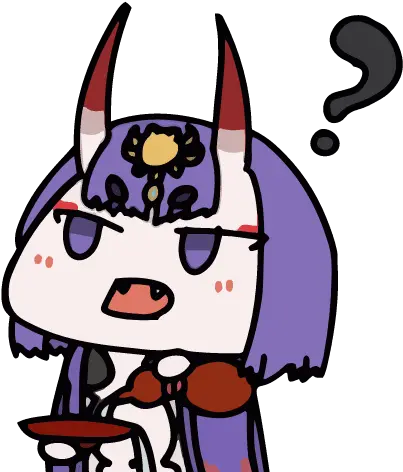 Fategrand Orderu201d Animated Sticker Set For Telegram Shuten Douji Fgo Gif Png Fate Grand Order Logo