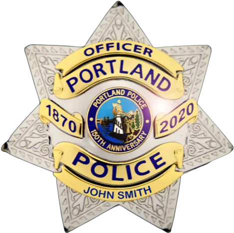 Portland Police Bureau News Via Flashalertnet Portland Police Department Logo Png Badge Png