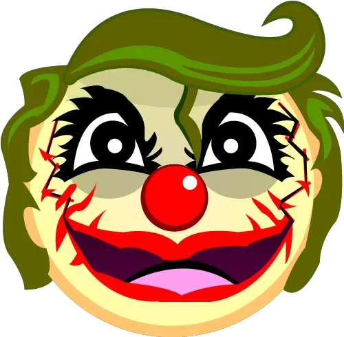 Creepy Joker Emoji By Emoteez Creepy Emoji Png 499x489 Joker Emoji Png Joker Smile Png