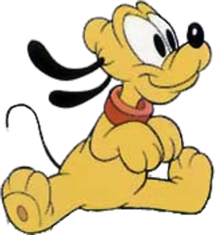 Cute Disney Character Png U0026 Free Characterpng Baby Pluto Mickey Mouse Pluto Png