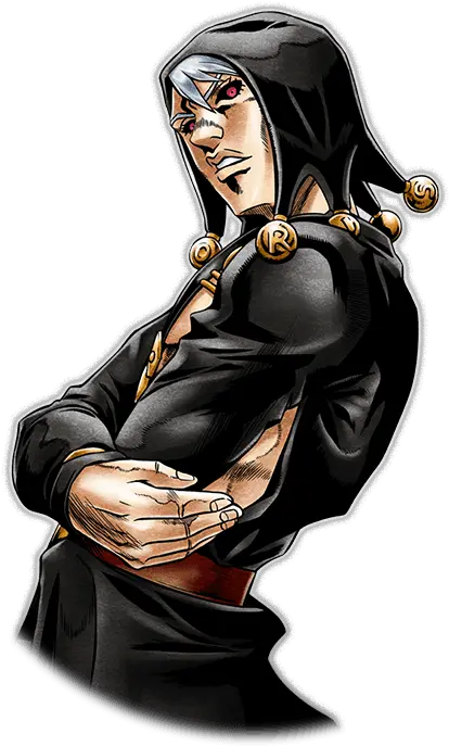 Sr Risotto Nero Cut Off Jojoss Wiki Risotto Nero Jojo Png Cut Png