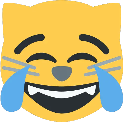 Laughing Cat Emoji Meaning With Laughing Crying Cat Emoji Png Crying Laughing Emoji Png