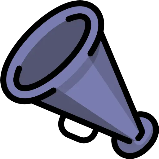 Megaphone Free Marketing Icons Vertical Png Cheer Megaphone Icon