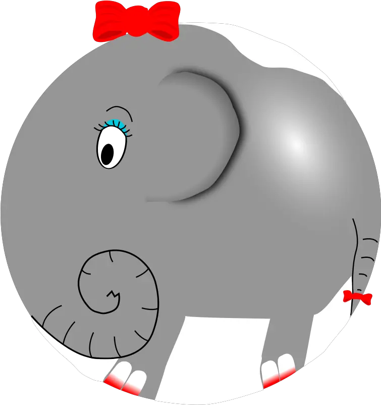 Free Elephant Clipart And Animations Female Elephant Cartoon Png Elephant Clipart Transparent Background