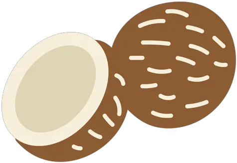 Open Coconut Semi Flat Transparent Png U0026 Svg Vector Confectionery Coconut Icon