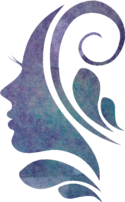 Global Goddess Fashion Vector Illustration Of Silhouette With Beautiful Hair Png Fashion Logos