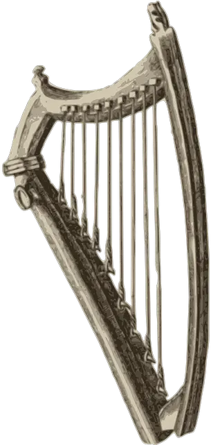 Symbols Of Magic And Their Meaning Symbol Sage Harp Png Harp Icon