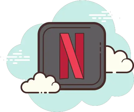 Netflix Desktop App Icon In Cloud Style Cute Fitbit Icon Aesthetic Png Pink Netflix Icon