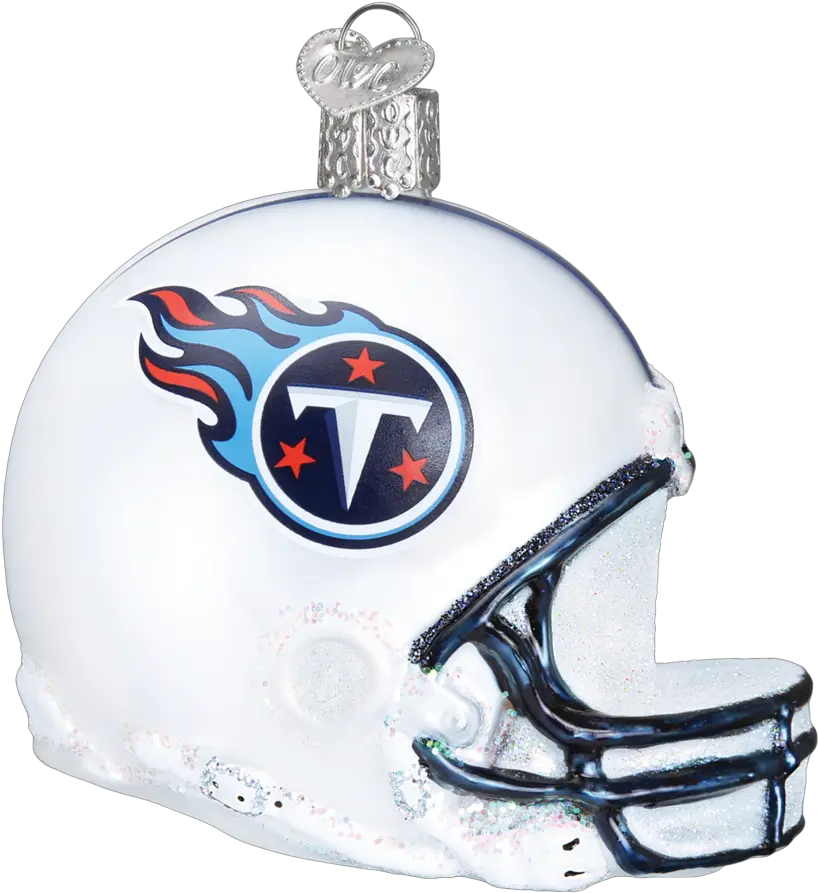 Tennessee Titans Helmet 73117 Old World Christmas Ornament Png