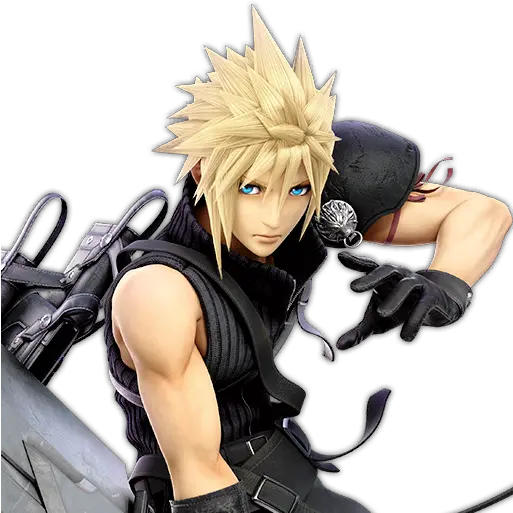 Cloud Super Smash Bros Ultimate Cloud Png Cloud Strife Png png