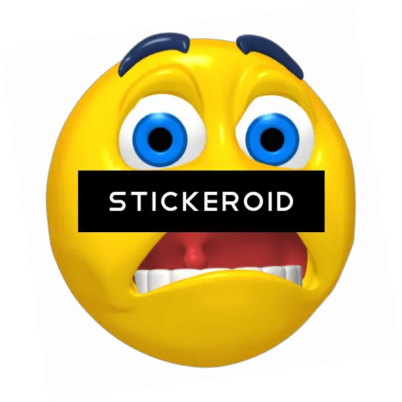 Download Hd Emoticon Scared Omg Animated Gif Smiley Scared Smiley Face Png Scared Emoji Png