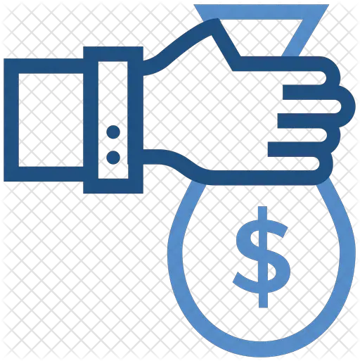 Money Bag Icon Blue Bag Money Icon Png Bag Of Money Png