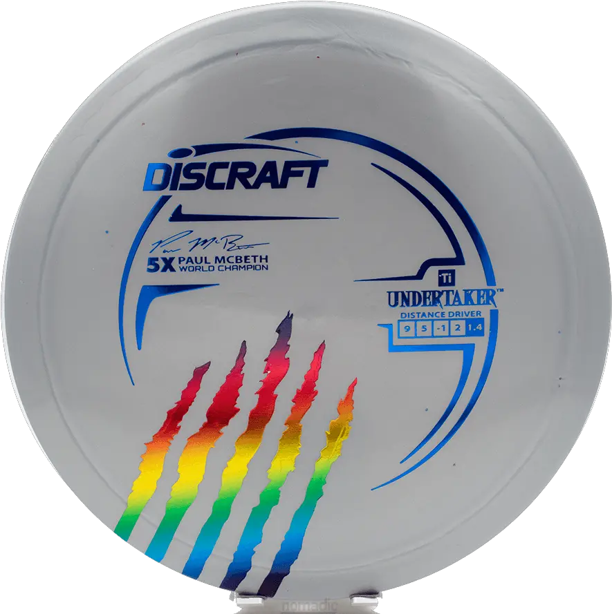 Undertaker Mcbeth 5x Discraft Undertaker Paul Mc Beth Png Undertaker Logo Png