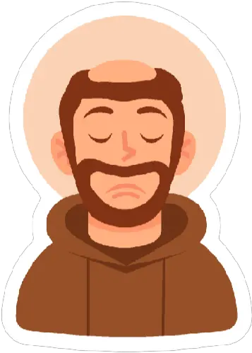 Capuchinos Happy Png Beard Man Icon Color