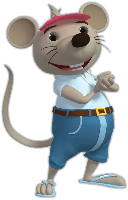 Bananas In Pyjamas Rat A Hat Transparent Png Stickpng Rat Bananas In Pyjamas Rat Transparent