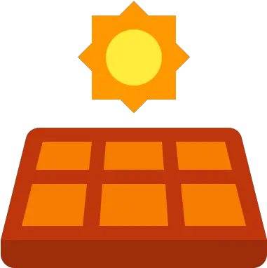 Solar Panel Icon In Color Style Energy Png Solar Panel Icon Png