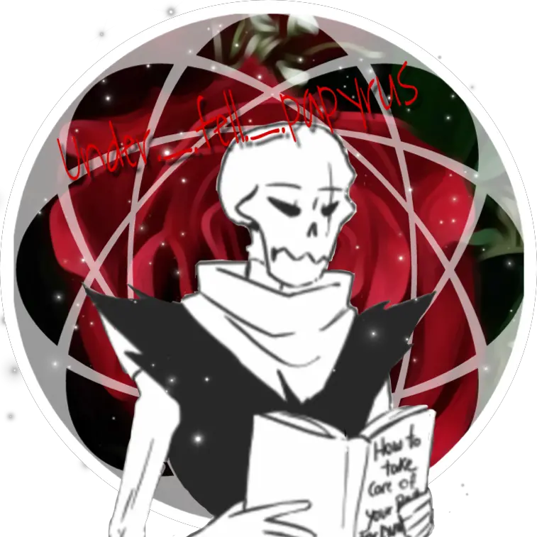 Underfellpapyrus Underfell Icon Bored Fictional Character Png Ah Icon