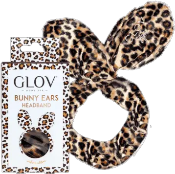 Headband Glov Bunny Ears Zebra And Cheetah Glov Glov Opaska Png Rabbit Ears Png