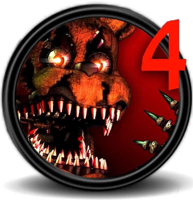 Download Five Nights Five Nights At 4 Freddy Icon Transparent PNG