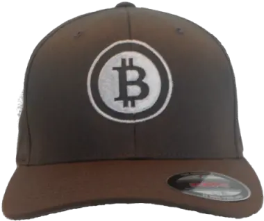 Bitcoin Hat Flexfit Dark Grey Bitcoin Png Bitcoin Logo