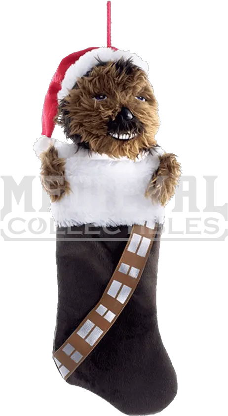 Star Wars Chewbacca Plush Stocking Bota Navideña Star Wars Png Chewbacca Transparent