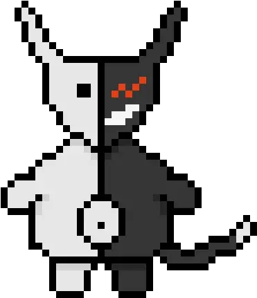 Dragon Monokuma Pixel Art Maker Green Taiwan Png Monokuma Png