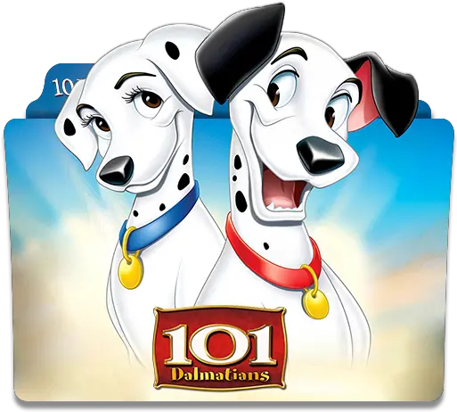 Disneyu0027s 101 Dalmatians And Ii Patchu0027s 101 Dalmatas Dvd Cover Png Justice League Folder Icon