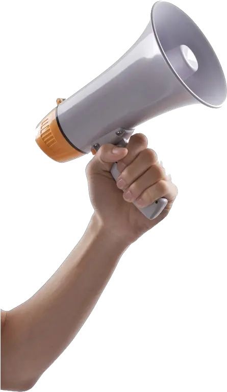 Megaphone Png Megaphone With Hand Png Megaphone Png