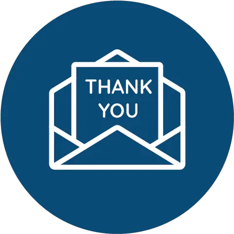 Customer Thank You Note Examples Newsletter Png Thank You Icon Images