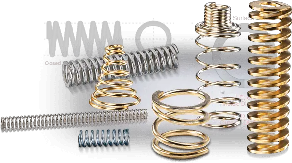 Compression Spring Calculator Compression Spring Types Png Metal Spring Png