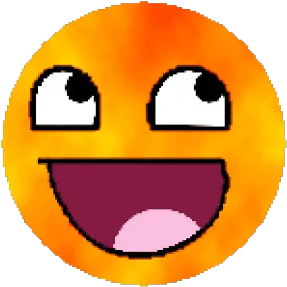 Lava Epic Face Roblox Wide Grin Png Lava Icon