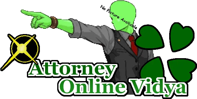 Ao Vidya Cartoon Png Ace Attorney Logo