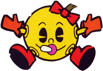 Baby Pac Man Pacman Wiki Fandom Pac Man Baby Png Pacman Logo Png