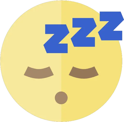Emoticons Emoji Feelings Smileys Sleep Icon Sleep Flat Icon Png Sleep Icon