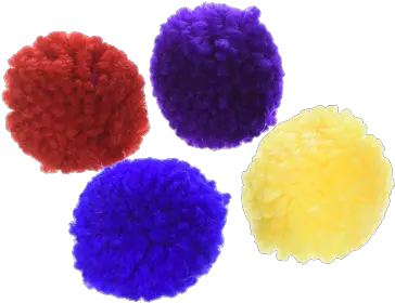 Ethical Spot Wool Pom Poms With Catnip 4 Pack Pom Poms From Wool Png Pom Poms Png