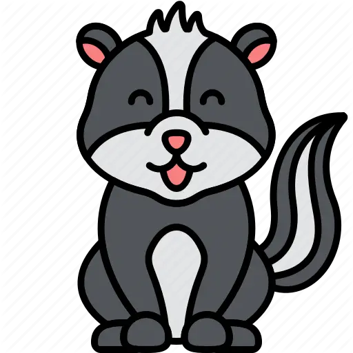 U0027animal Vivid Volume 3u0027 By Flaticonscom Cartoon Png Skunk Transparent