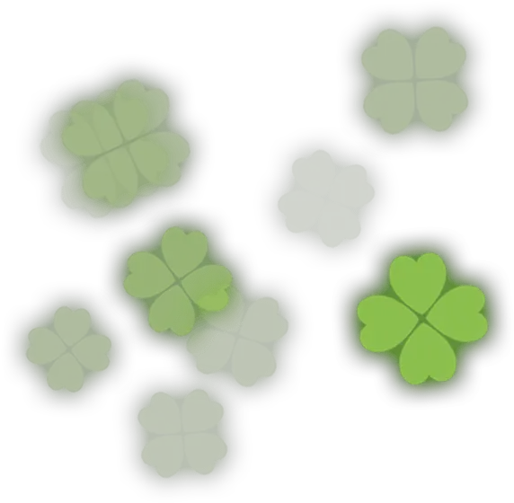 Clover Sticker By Elizabeth Shamrock Png Clover Transparent Background