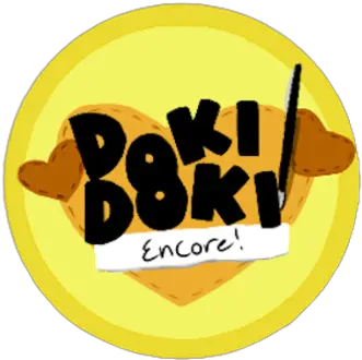 Doki Encore Ddlc Modding Wiki Fandom Illustration Png Doki Doki Literature Club Logo