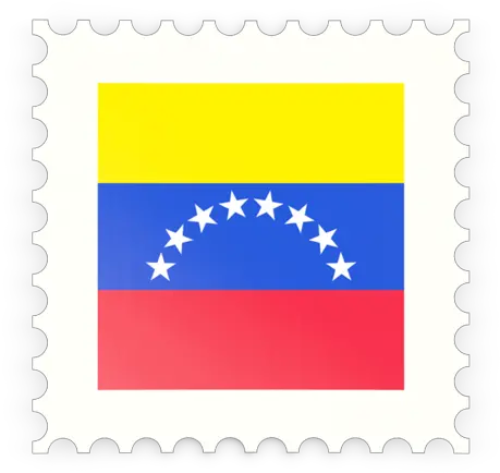 Postage Stamp Icon Illustration Of Flag Venezuela Venezuela Png Stamp Icon Png