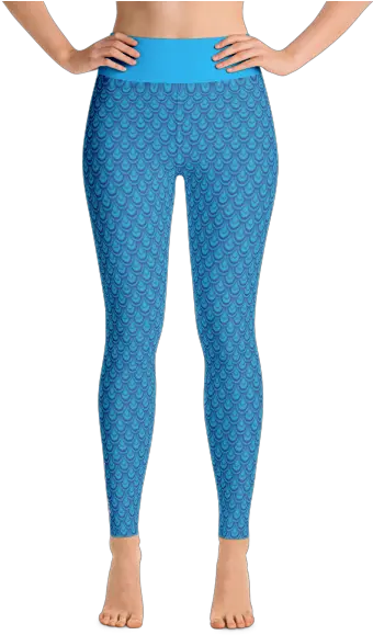 Mauilife Mermaid Scales High Waist Leggings Yoga Pants Png Mermaid Scales Png