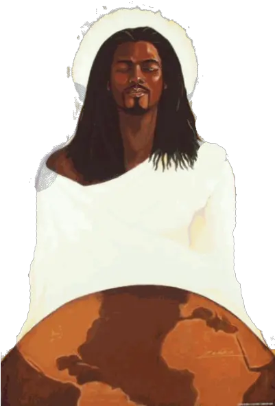 Black Jesus Transparent Black Jesus Png Jesus Png